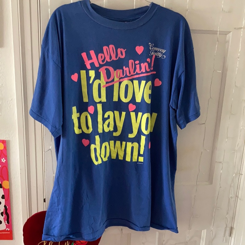 Vintage Conway twitty tee